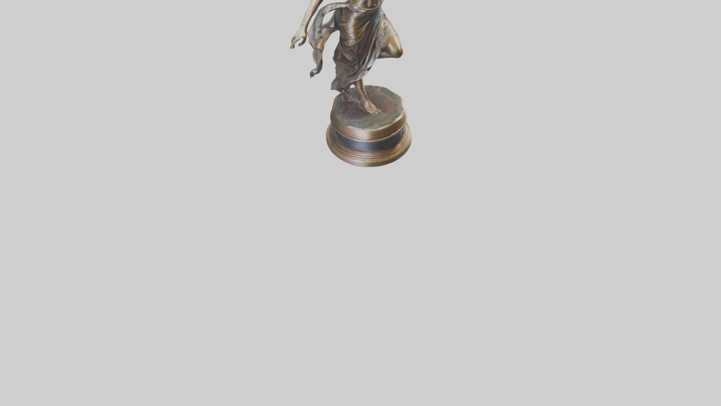 Freedom Dancer statue model 3D model