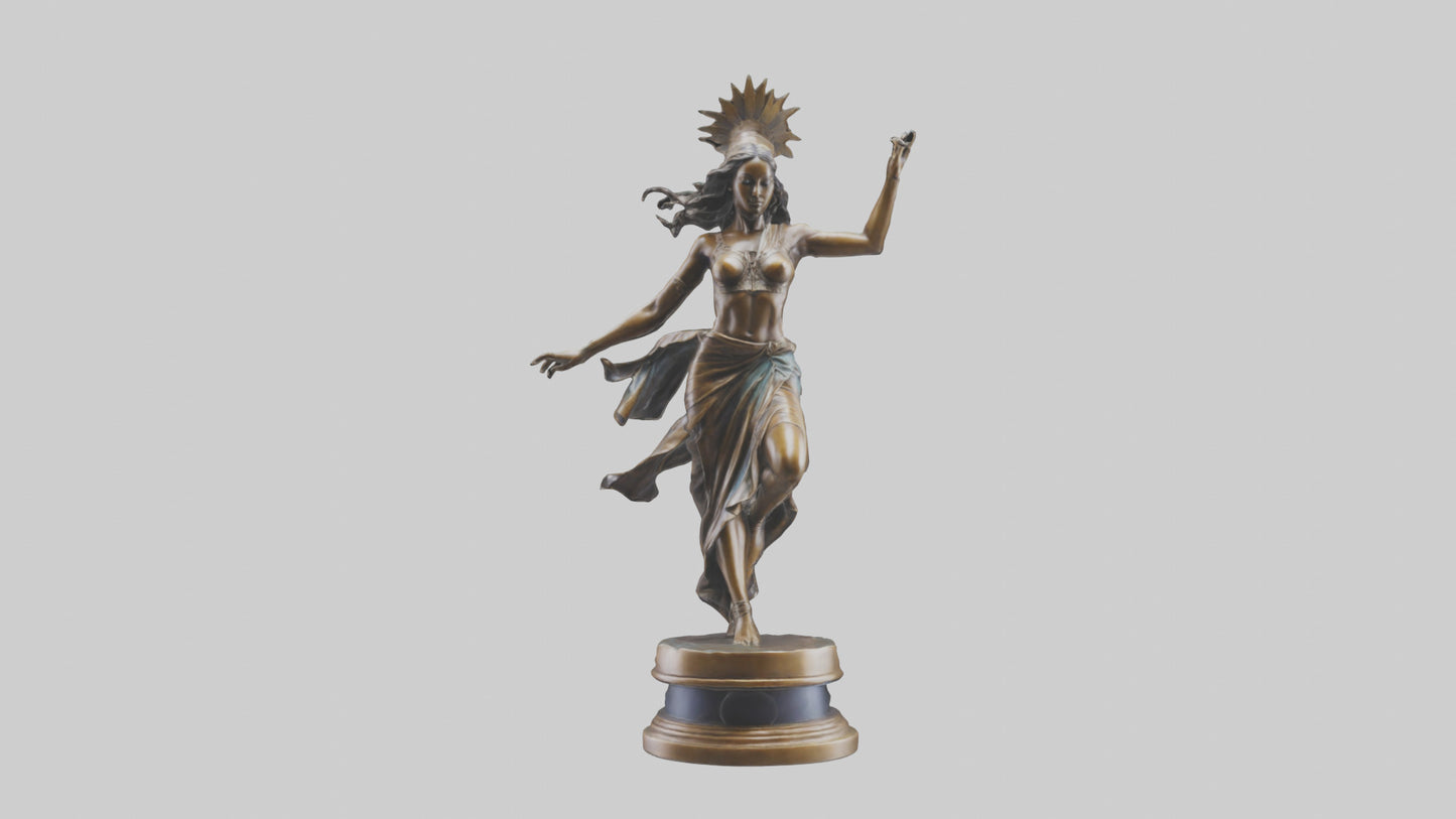 Freedom Dancer statue model 3D model