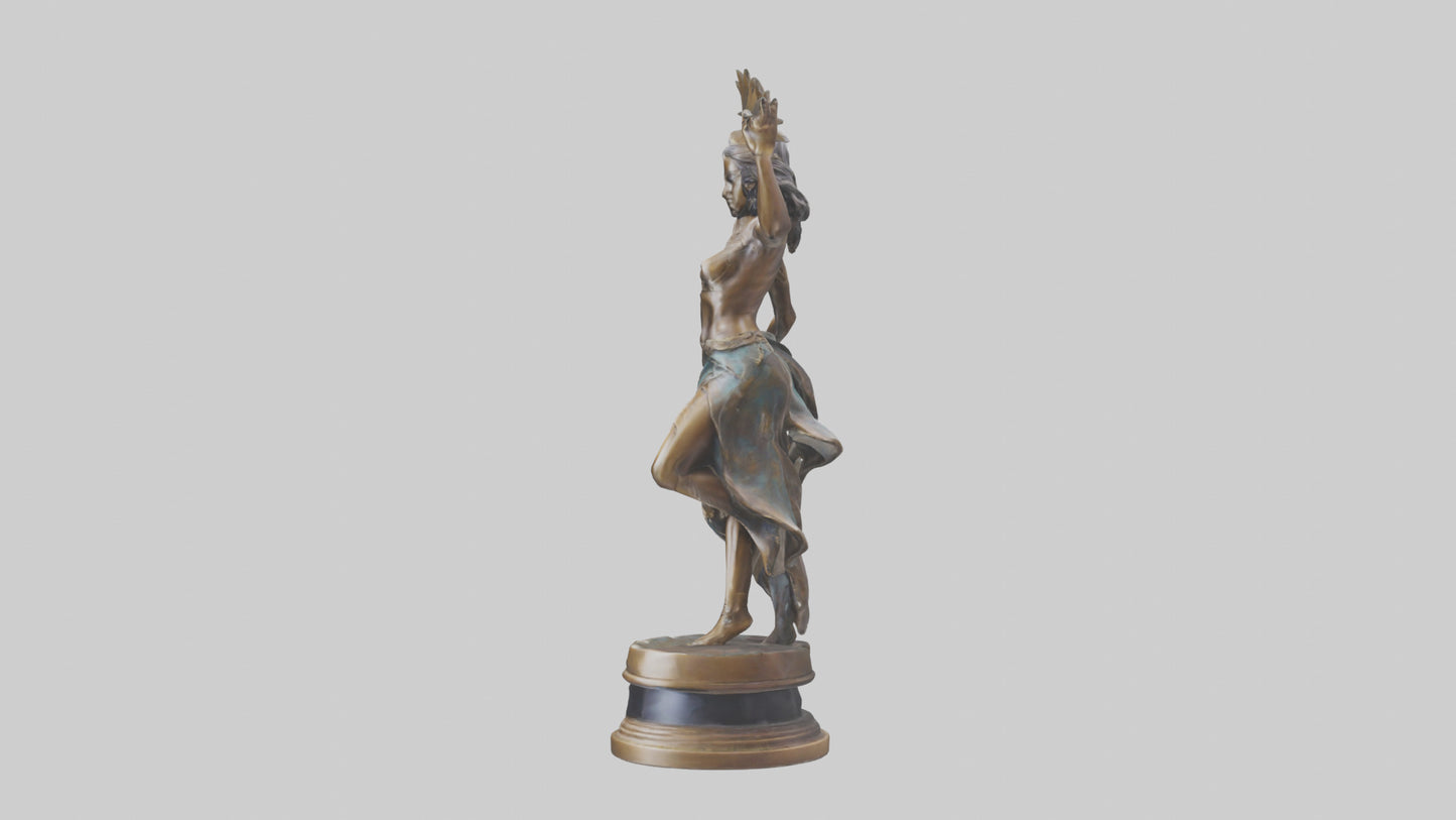 Freedom Dancer statue model 3D model
