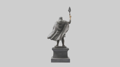 Freedom Fighter statue model 2 3D model