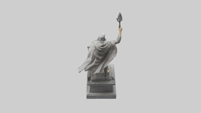 Freedom Fighter statue model 2 3D model