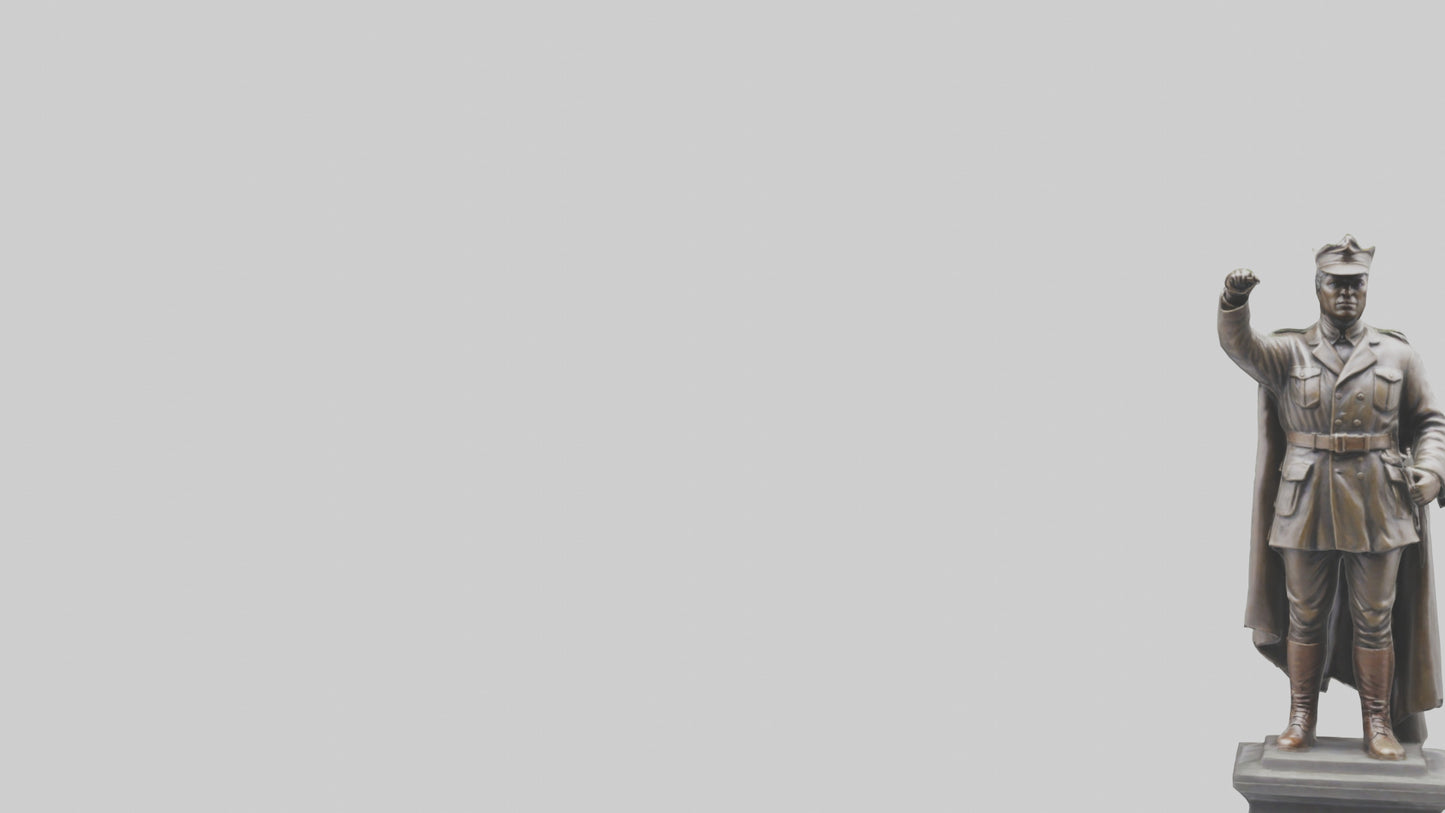 Freedom Fighter statue model 2 3D model