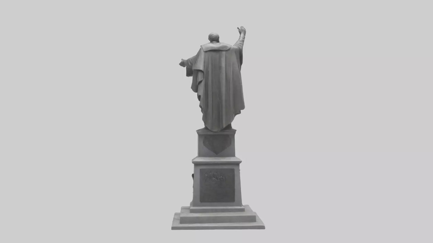 Freedom Fighters monument model 3D model