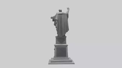 Freedom Fighters monument model 3D model
