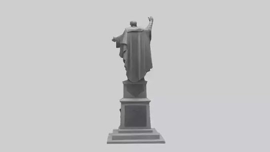 Freedom Fighters monument model 3D model