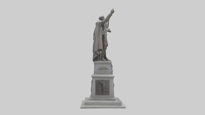 Freedom Fighters monument model 3D model