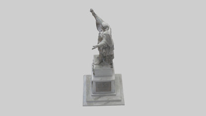 Freedom Fighters monument model 3D model