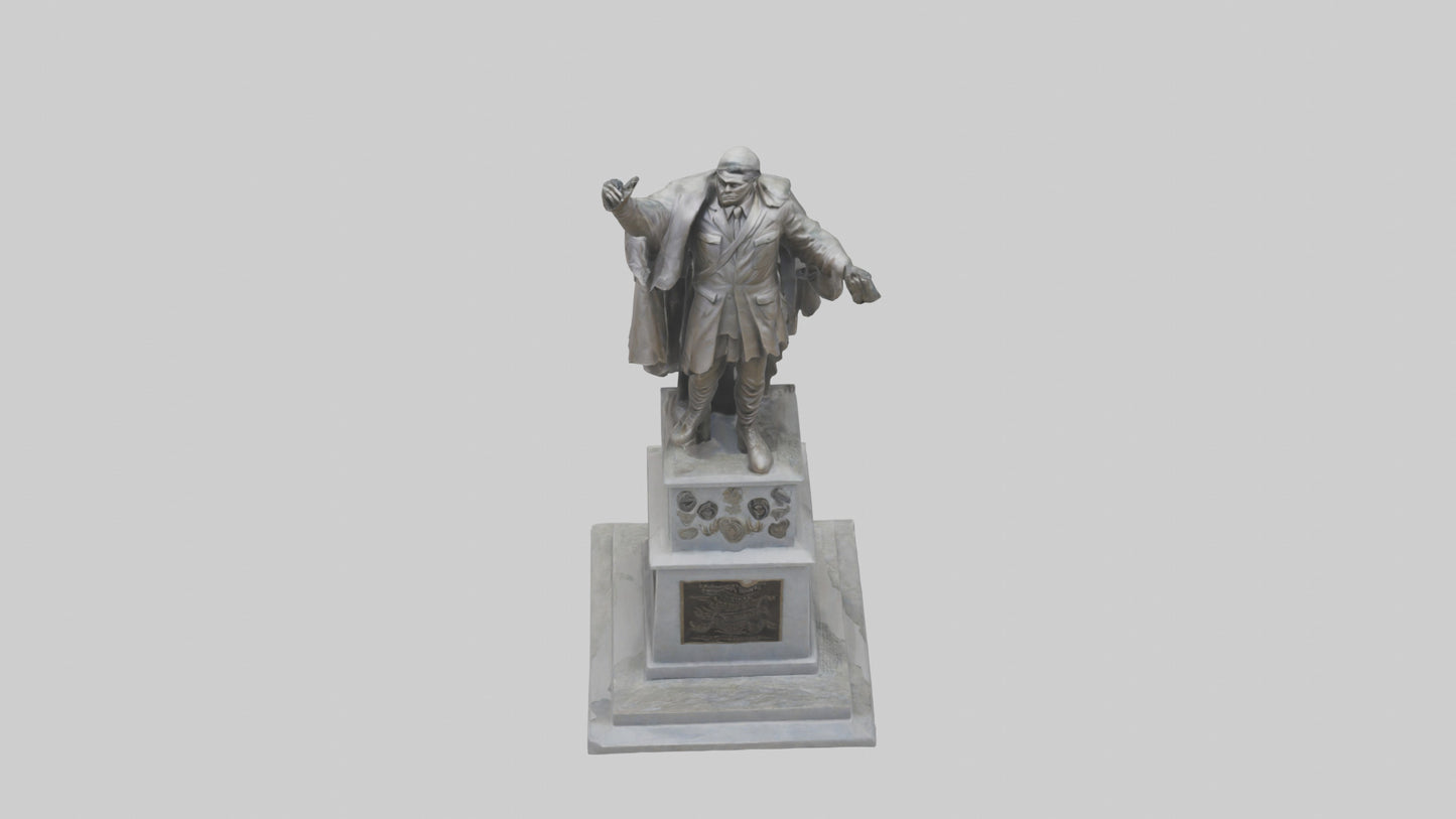 Freedom Fighters monument model 3D model