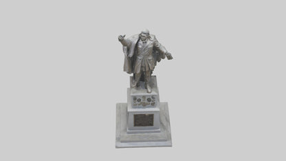 Freedom Fighters monument model 3D model