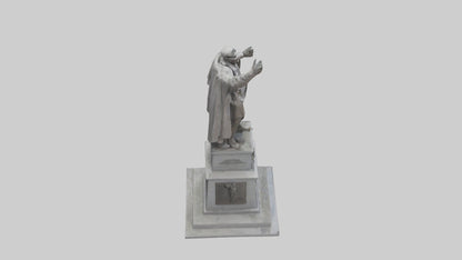 Freedom Fighters monument model 3D model