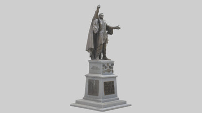 Freedom Fighters monument model 3D model