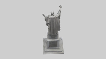Freedom Fighters monument model 3D model