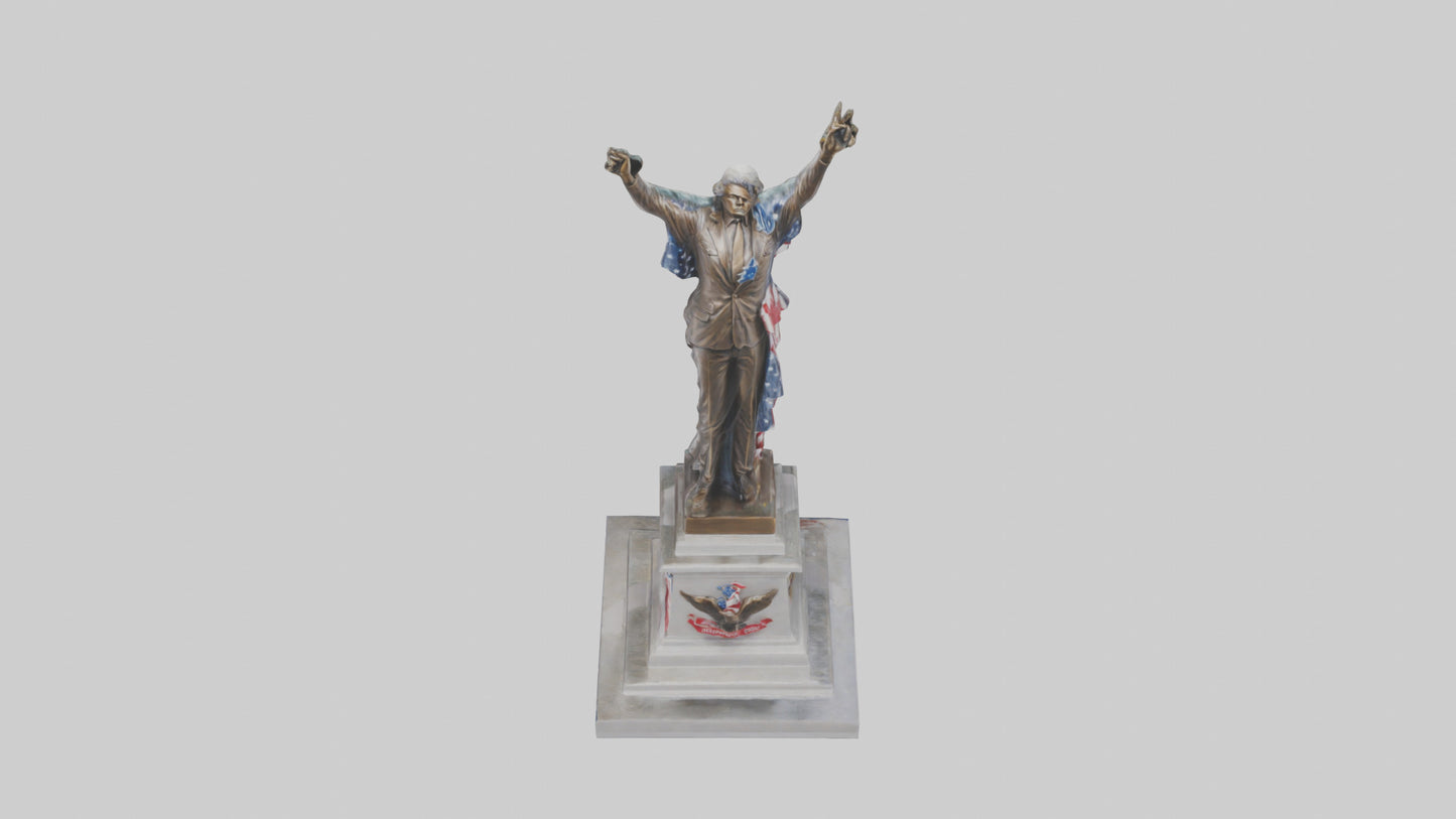 Freedom Forever statue model 3D model