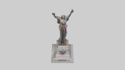 Freedom Forever statue model 3D model
