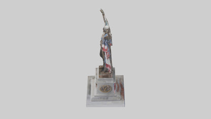 Freedom Forever statue model 3D model