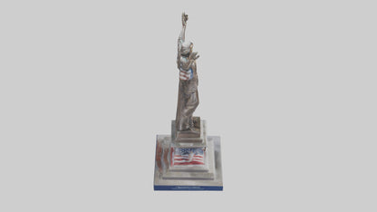 Freedom Forever statue model 3D model