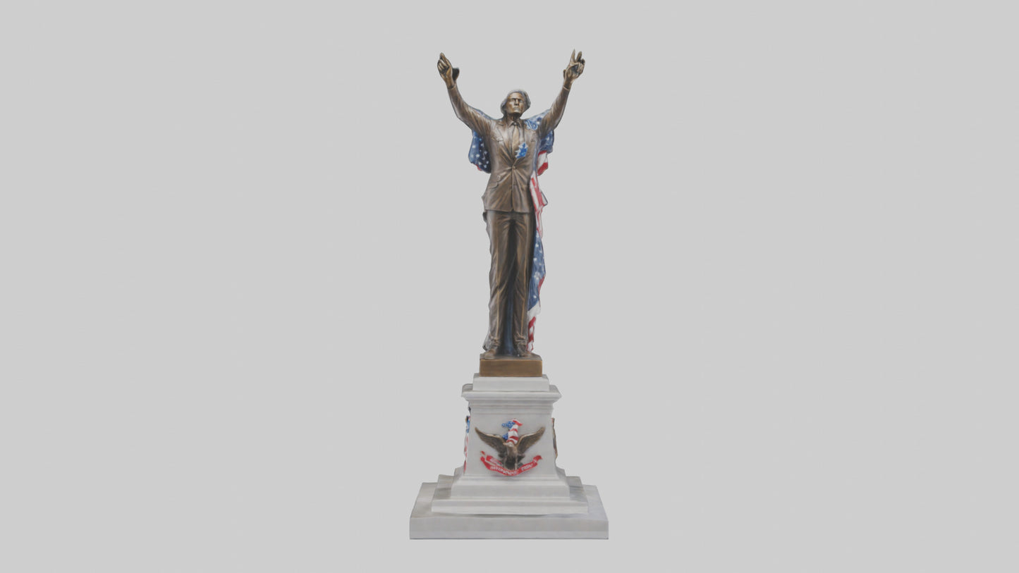 Freedom Forever statue model 3D model