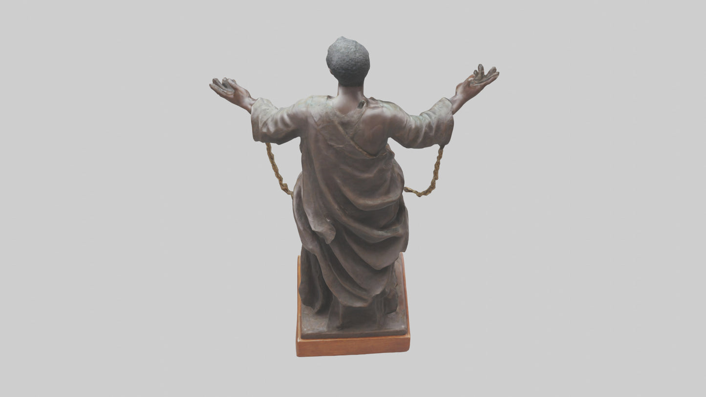 Freedom from Slavery statue model 3D model