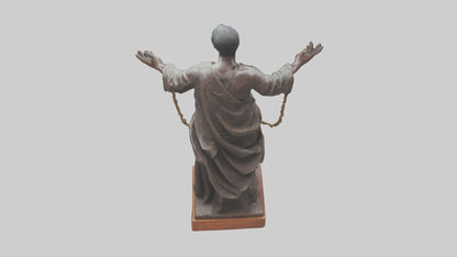 Freedom from Slavery statue model 3D model