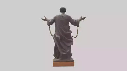 Freedom from Slavery statue model 3D model