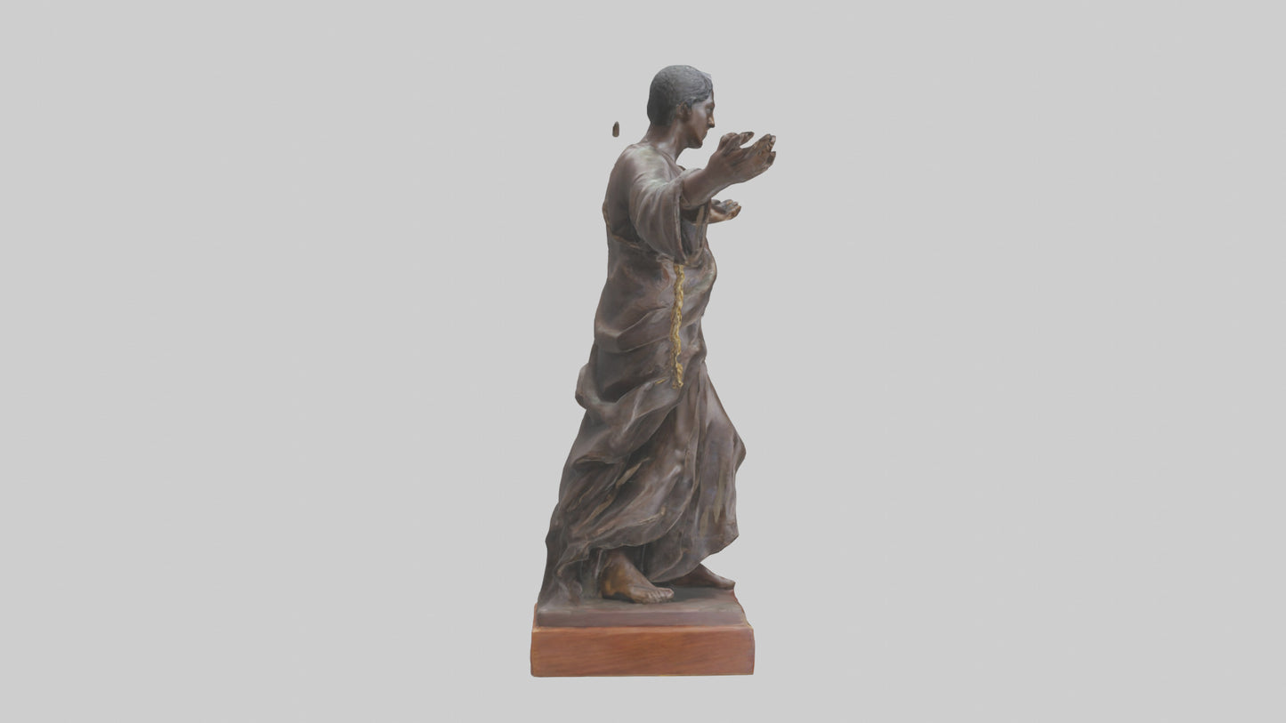 Freedom from Slavery statue model 3D model