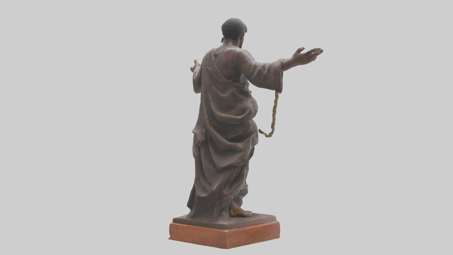Freedom from Slavery statue model 3D model