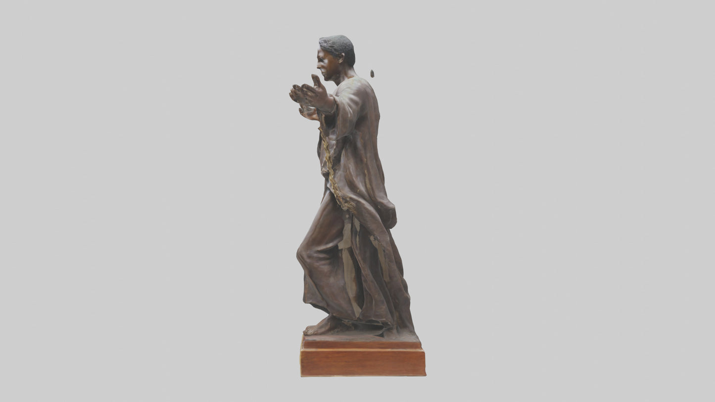 Freedom from Slavery statue model 3D model