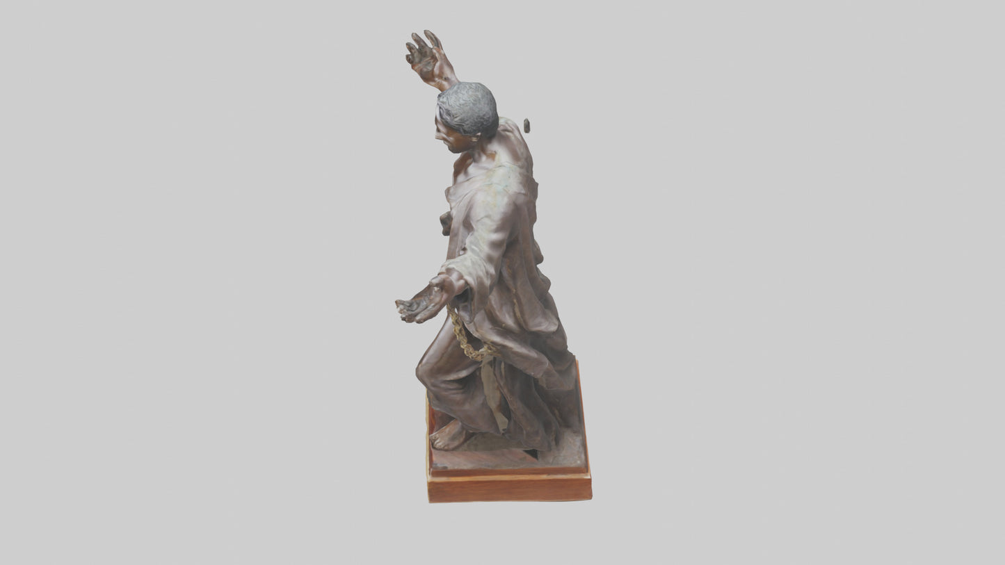 Freedom from Slavery statue model 3D model