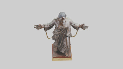 Freedom from Slavery statue model 3D model