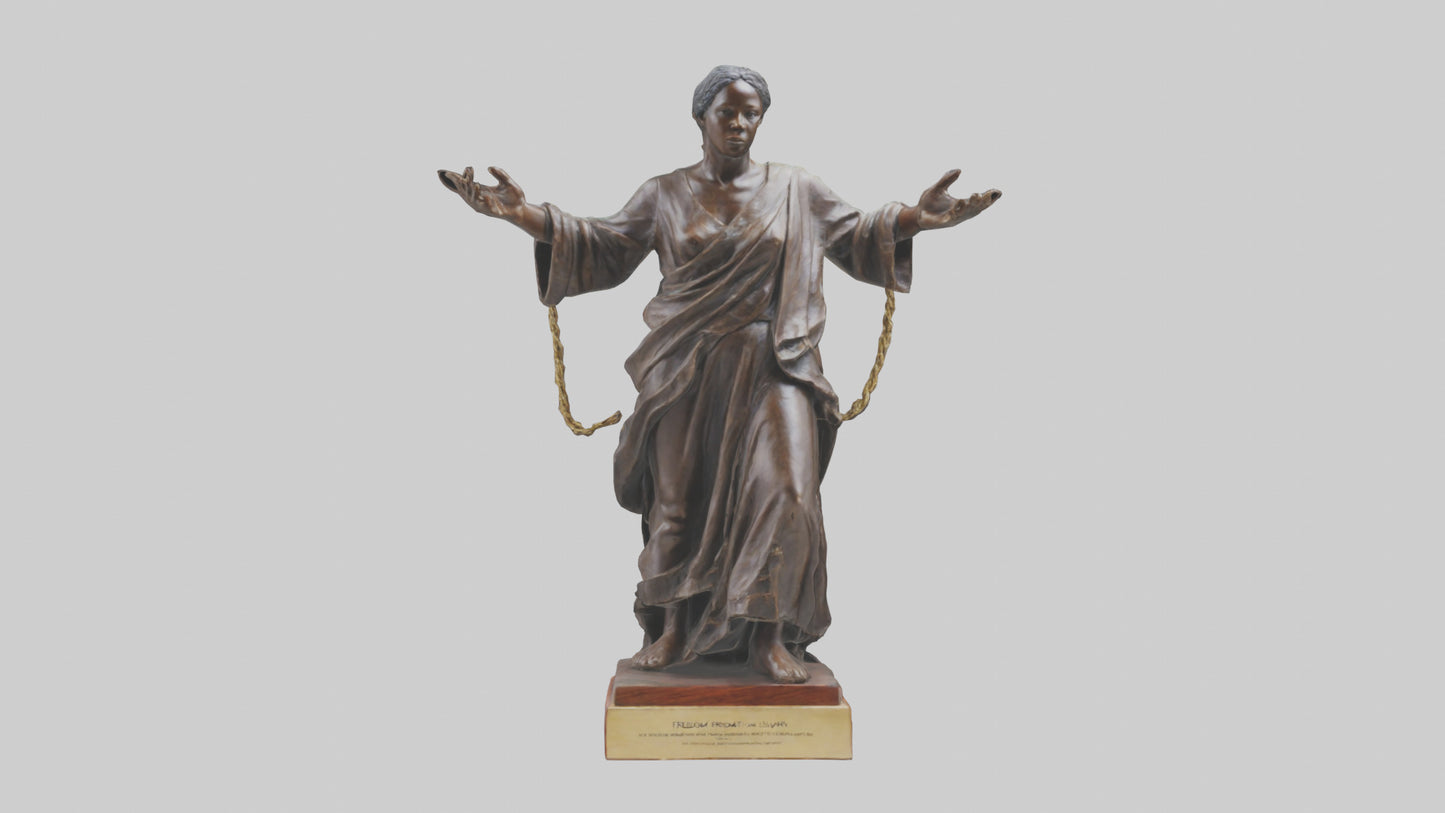 Freedom from Slavery statue model 3D model