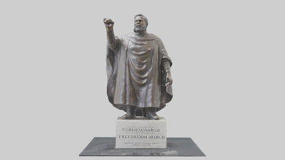Freedom March statue model 3D model