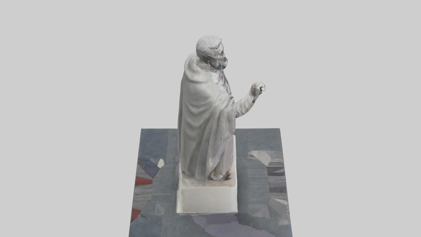 Freedom March statue model 3D model