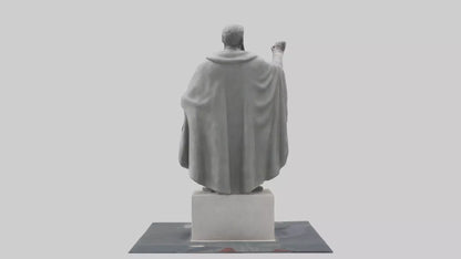 Freedom March statue model 3D model