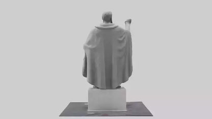 Freedom March statue model 3D model