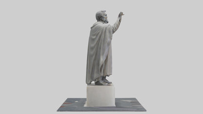 Freedom March statue model 3D model
