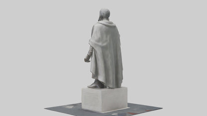 Freedom March statue model 3D model