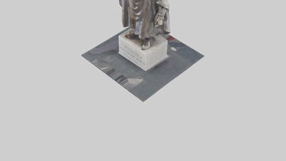 Freedom March statue model 3D model