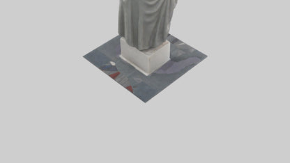 Freedom March statue model 3D model