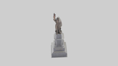3D model Freedom of the People monument model VR / AR / low-poly