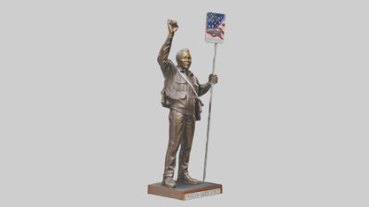 Freedom Rider statue model 3D model