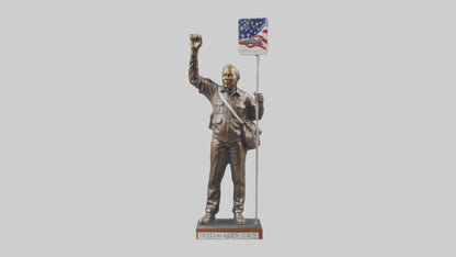 Freedom Rider statue model 3D model
