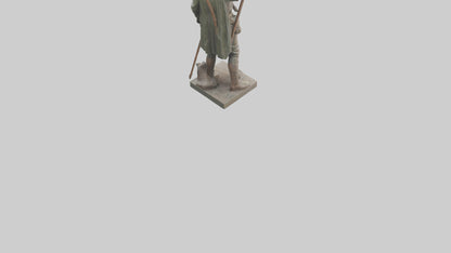 Freedom Soldier Sculpture model 3D model