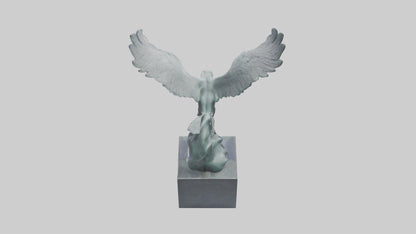 Freedom to Fly statue model 3D model