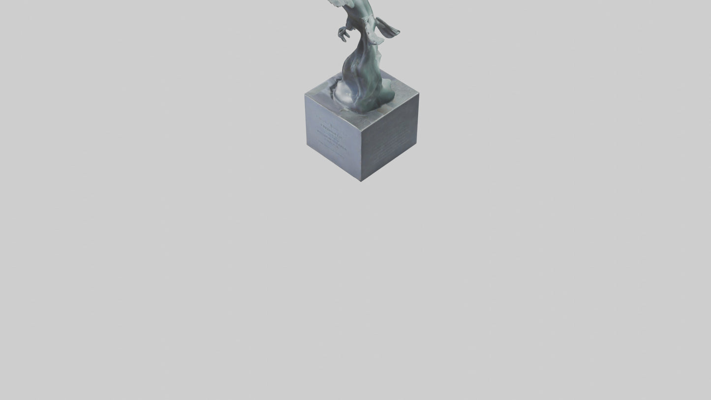 Freedom to Fly statue model 3D model