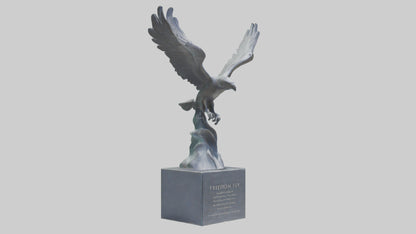 Freedom to Fly statue model 3D model