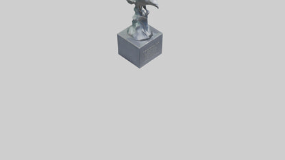 Freedom to Fly statue model 3D model