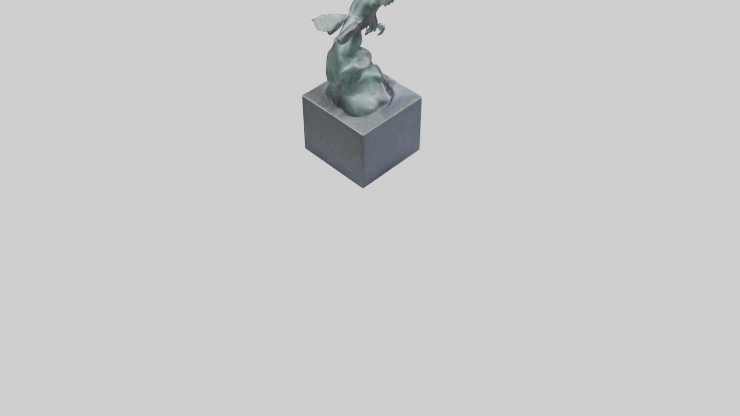 Freedom to Fly statue model 3D model