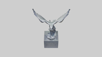 Freedom to Fly statue model 3D model