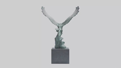 Freedom to Fly statue model 3D model
