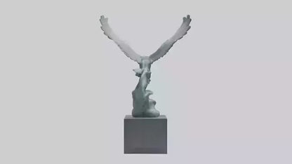 Freedom to Fly statue model 3D model